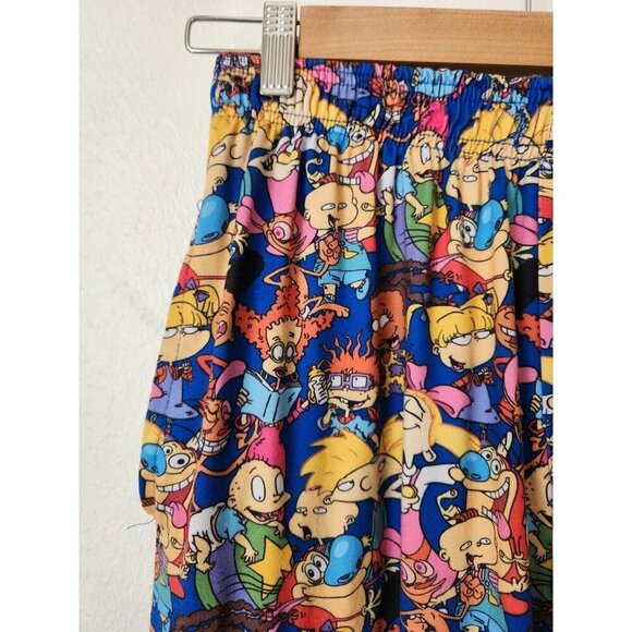 Nickelodeon 90s Cartoons Adult Pajama Pants Size S Rugrats - Picture 2 of 5